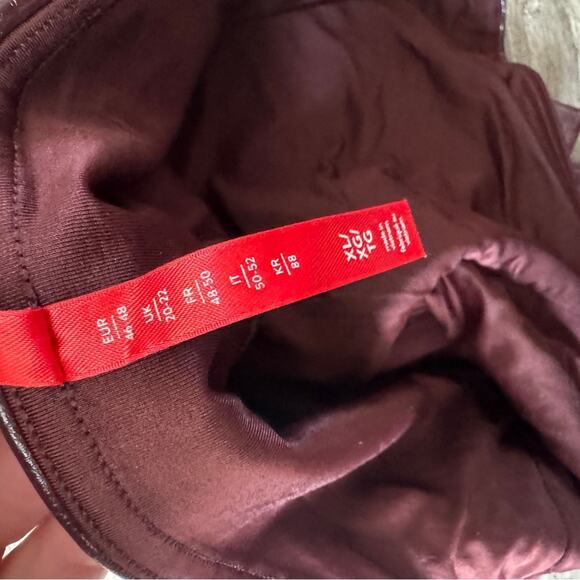 SPANX red latex leggings - Picture 4 of 9